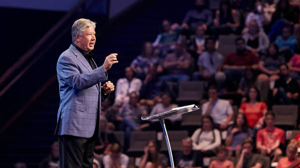 Pastor Robert speaking